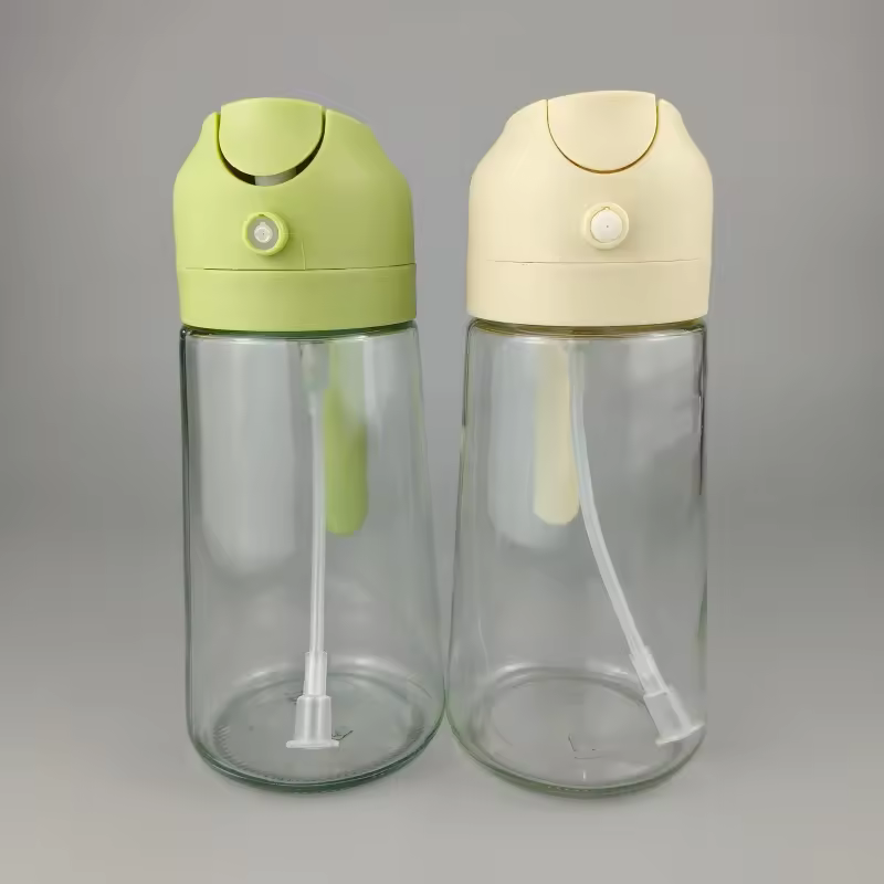 16oz/470ml Glass Light-Proof Oil Pourer Bottle Olive Oil Sprayer Bottle For Kitchen With Sticker For Air Fryer Cooking Salad BBQPKR 6,298 off shippingDelivery by 23 DecReorder rate 16%