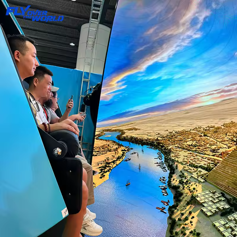 5D7D Immersive Space Cinema Car/Aircraft/VR Game Machine Indoor Theme Park Entertainment Motion Simulator Sensory Effects