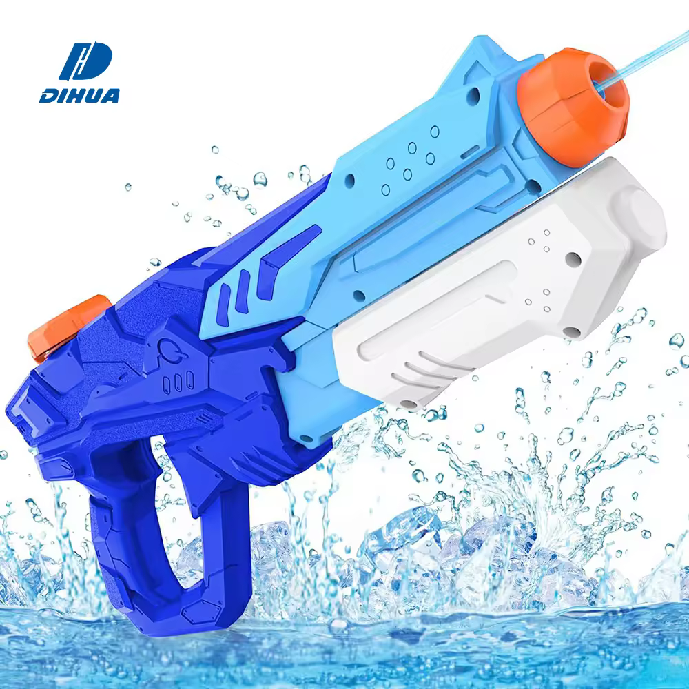 600ML Large Capacity Water Guns For Kids - Summer Swimming Pool & Beach Outdoor Water Fighting Toys With Powerful Squirt Pistols