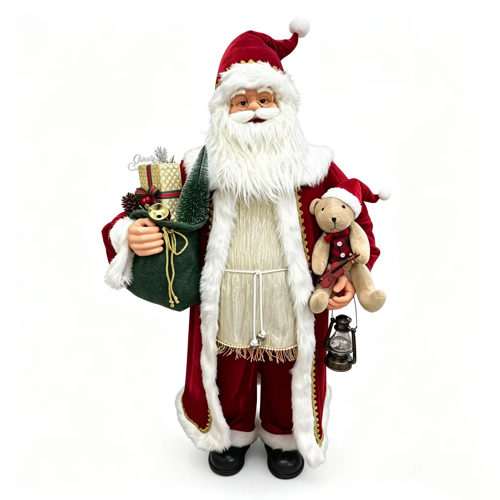 Animated Santa Claus Latest Luxury Electric Santa Claus Dance Music 60'' (150cm) Factory WholesaleReorder rate 33%