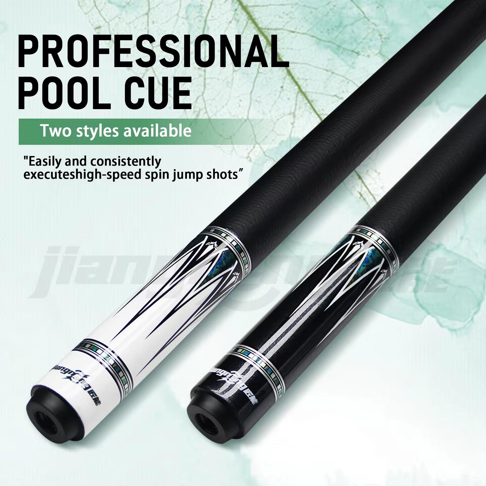 Billiard Cue Carbon Fiber JiangNeng Brand 12MM High Quality Tip - Quick Connect, No Deformation, 148.5cm 2colorsPKR 6,298 off shippingDelivery by 16 DecReorder rate 19%