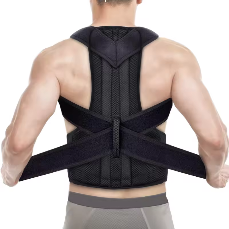 Breathable Mesh Back Posture Corrector Cross Support Straps Provide Stable Spine Support Alleviate Back Dull SorenessPKR 6,298 off shippingDelivery by 16 Dec