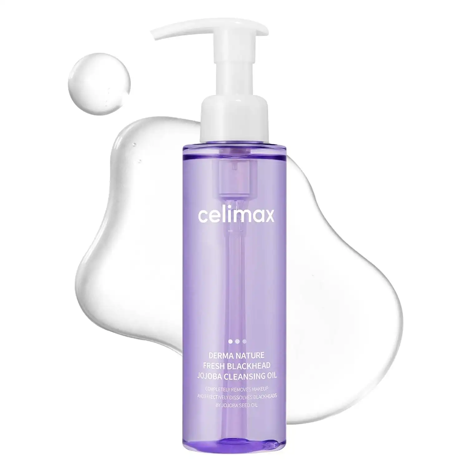 Celimax 150mL Light Greasy Daily Makeup Removing Cleansing Oil Derma Nature Fresh Blackhead Jojoba Cleansing Oil