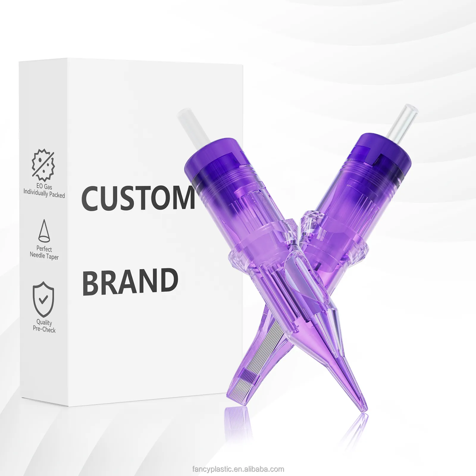 certified High Quality Disposable Sterilized Stainless Steel & Plastic Cartridge Needles for Permanent Makeup Eyebrow and Lip TattooReorder rate 15%