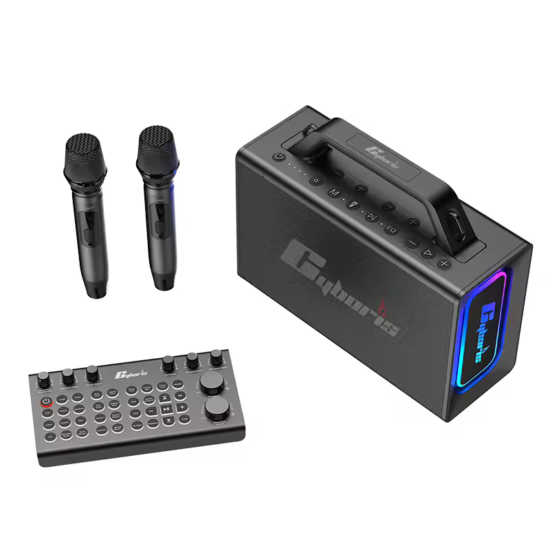 certified X21 Multi-function Portable Outdoor Karaoke Wireless Speaker Built-in Mixer Dual UHF Wireless Microphones and Vibrant RGB LightsPKR 6,298 off shippingDelivery by 02 Dec
