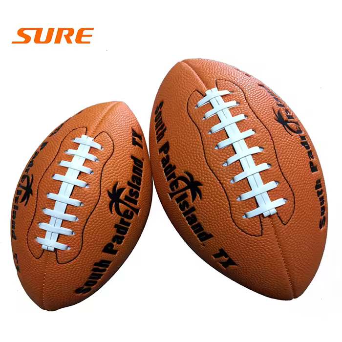 certifiedAmerican Football Cheap Price Custom Printed Rugby Embossed Size F9 Football