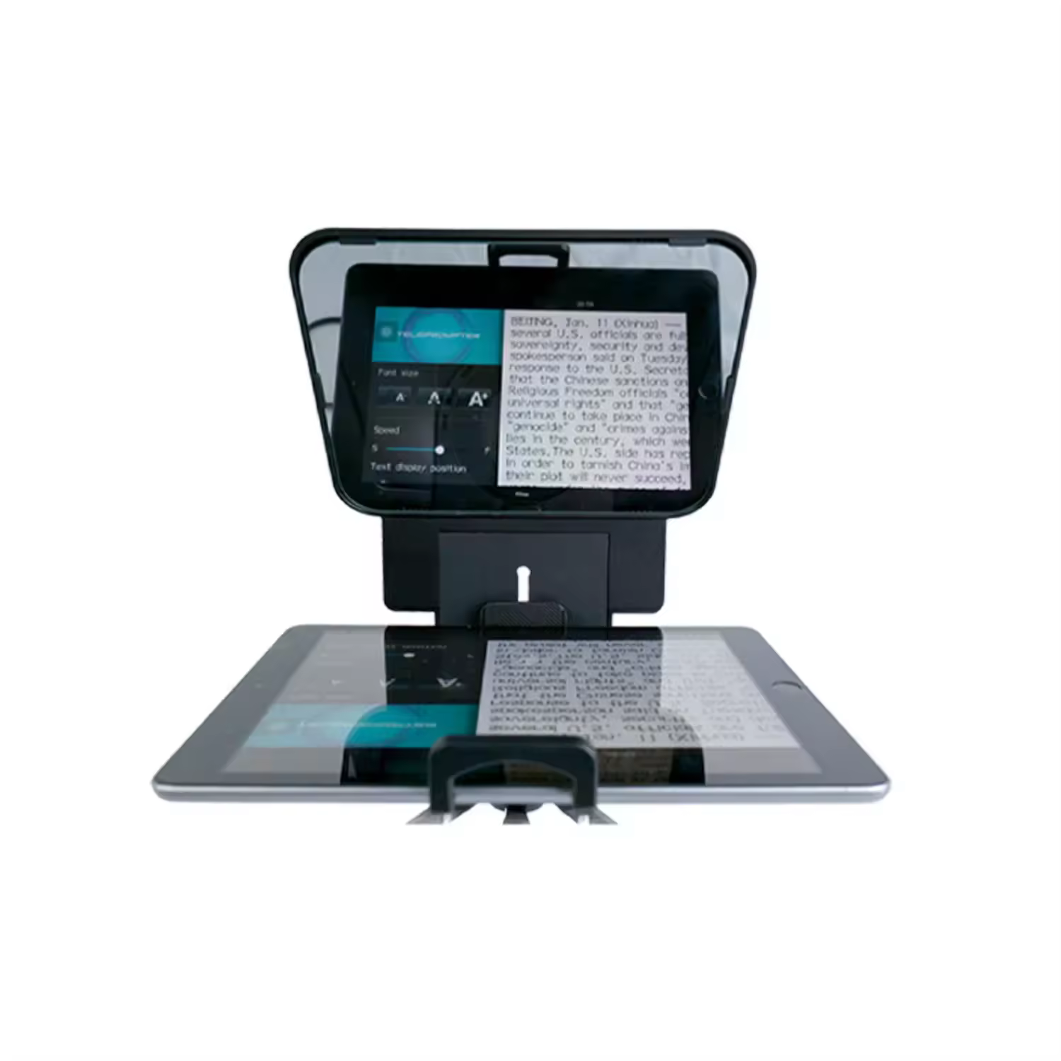 certifiedCustom Made T70/R30 Beamsplitter Glass Factory Supply Teleprompter One Way Mirror For TeleprompterReorder rate 16%