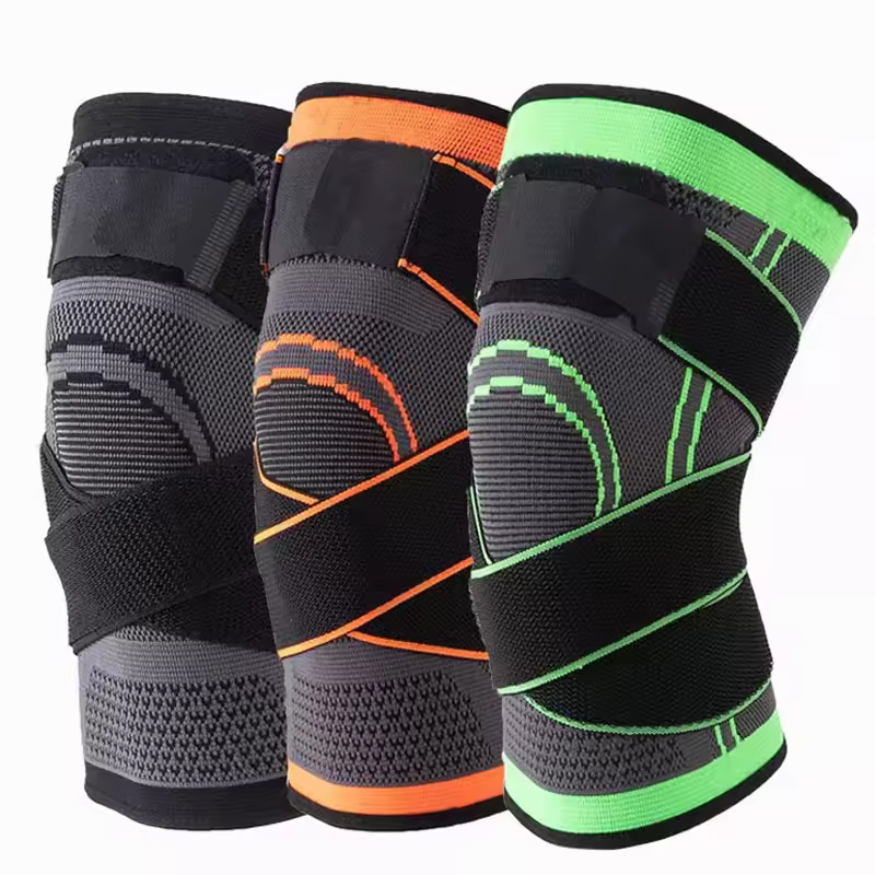 certifiedHx015 OLLAS 2025 New Arrivals 3D Knitted Elastic Nylon Knee Support Sleeve Compression Sports Knee Brace With BeltPKR 6,298 off shippingDelivery by 04 DecReorder rate 18%