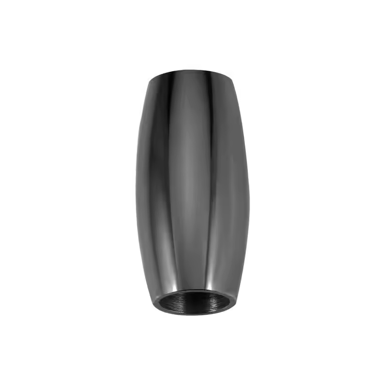 Cheap Price Smooth Oval Shape Stainless Steel Clasps for DIY Leather Cord Bracelets Necklaces Making