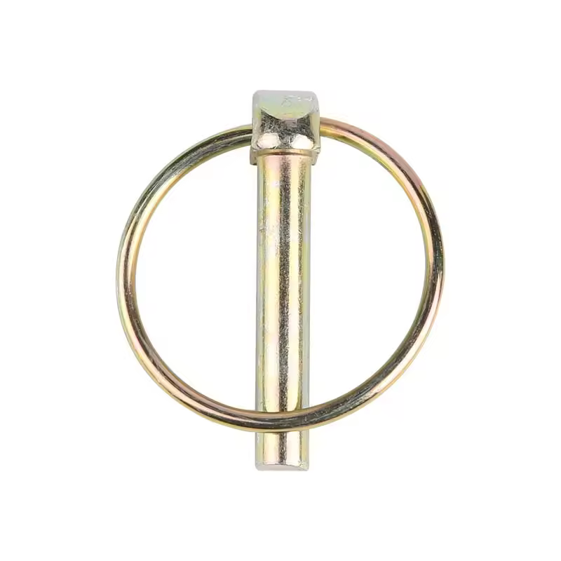 Din11023 8mm Yellow Zinc Plated Lynch High Quality Safety Lock Pin Product Manufacture in China