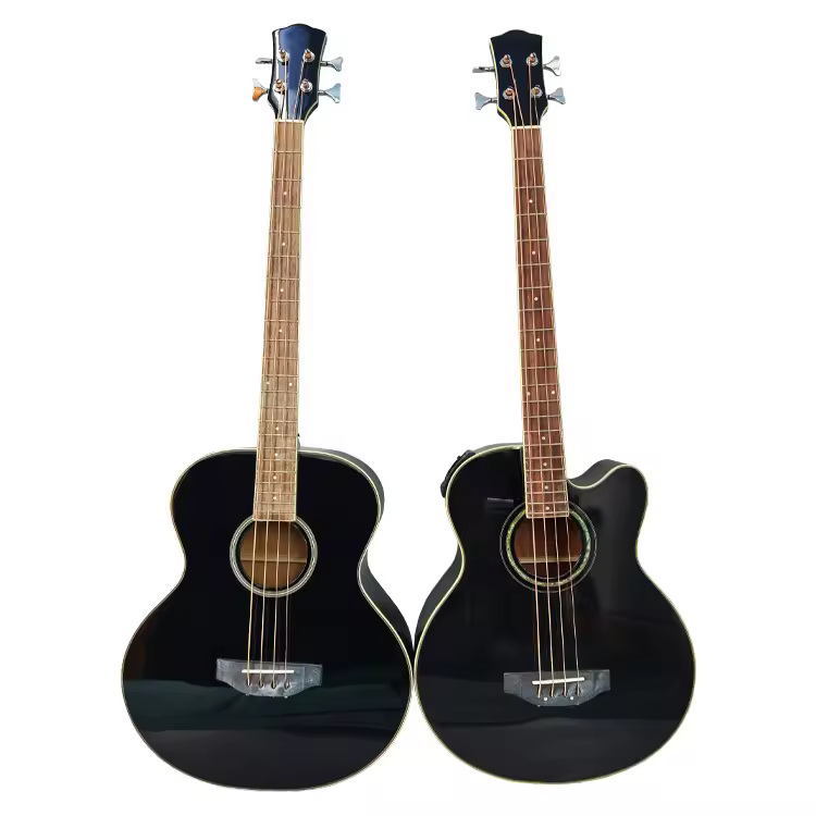 Factory OEM Customized Four-string Folk Guitar Bass Acoustic Bass With Pickup EQ Bass Guitar