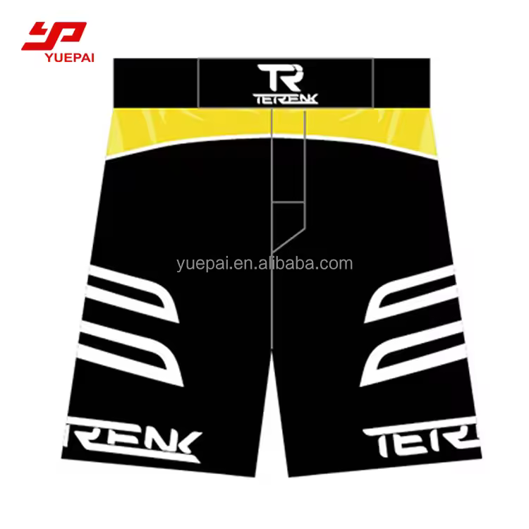 Fighting Sports Custom Printing Boxing Shorts Sublimation Blank Mma Fight Shorts for Men