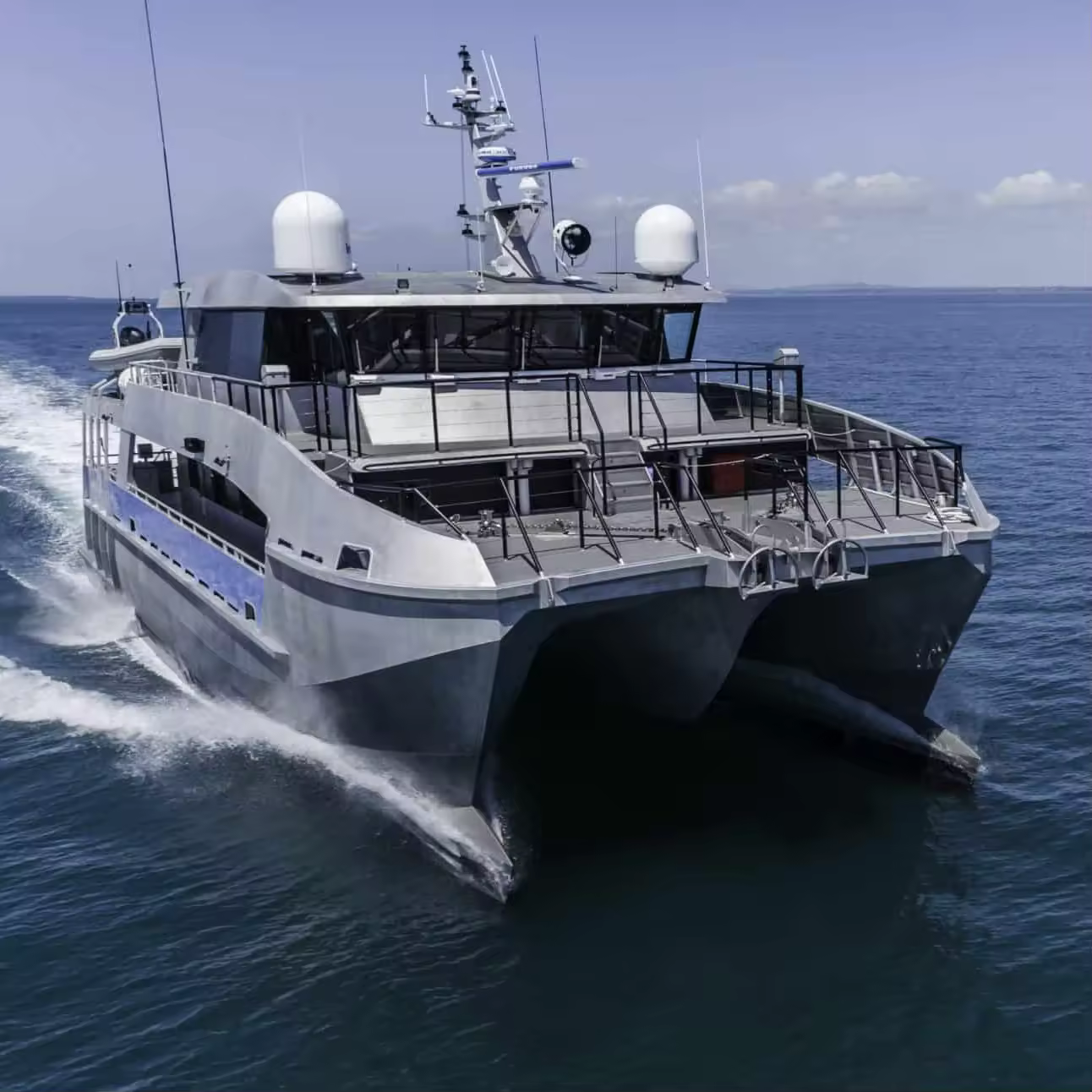Grandsea 24m Aluminum Catamaran Passenger Ship Ferry Double Deck 280 Passengers Boat Shipyard for Sale