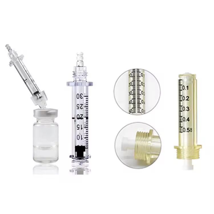 Hyalurons Pen Ampoule 0.3ml 0.5ml, 0.3/0.5ml Hyaluronic Pen Ampoule Head, Hyaluronic Pen Syringe Sterile Ampoules