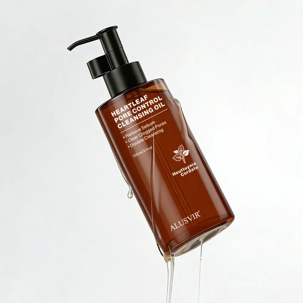 Korean Natural Heartleaf Deep Cleansing Facial Cleanser Makeup Removing Oil for Acne Prone SkinReorder rate 29%