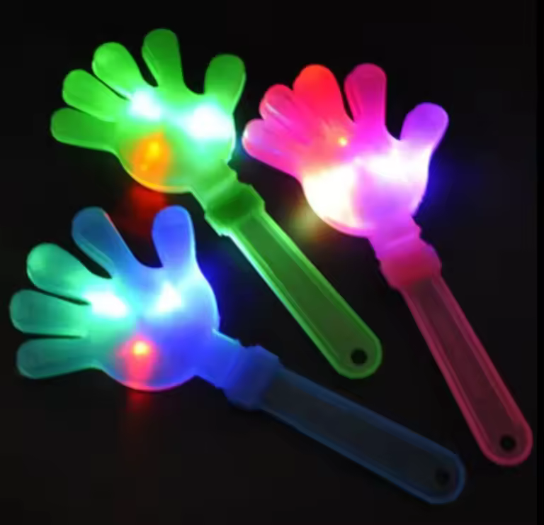 LED Christmas Hand Ring Santa Snowman Slap Bracelet Adult Gift Graduation Ramadan Reusable Waterproof DurableReorder rate 25%