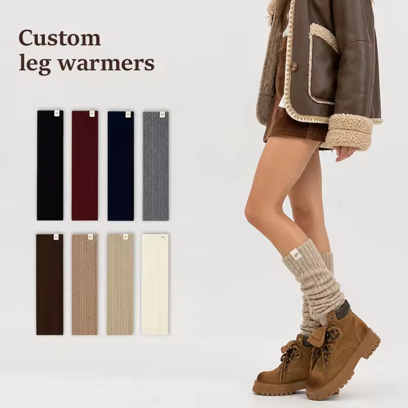 New 2026 Women's Fall/Winter Solid Vertical Stripe Wool Knit Breathable Medium Thickness Slouchy Leg Warmers Cozy Soft TexturedPKR 6,298 off shippingDelivery by 16 Dec