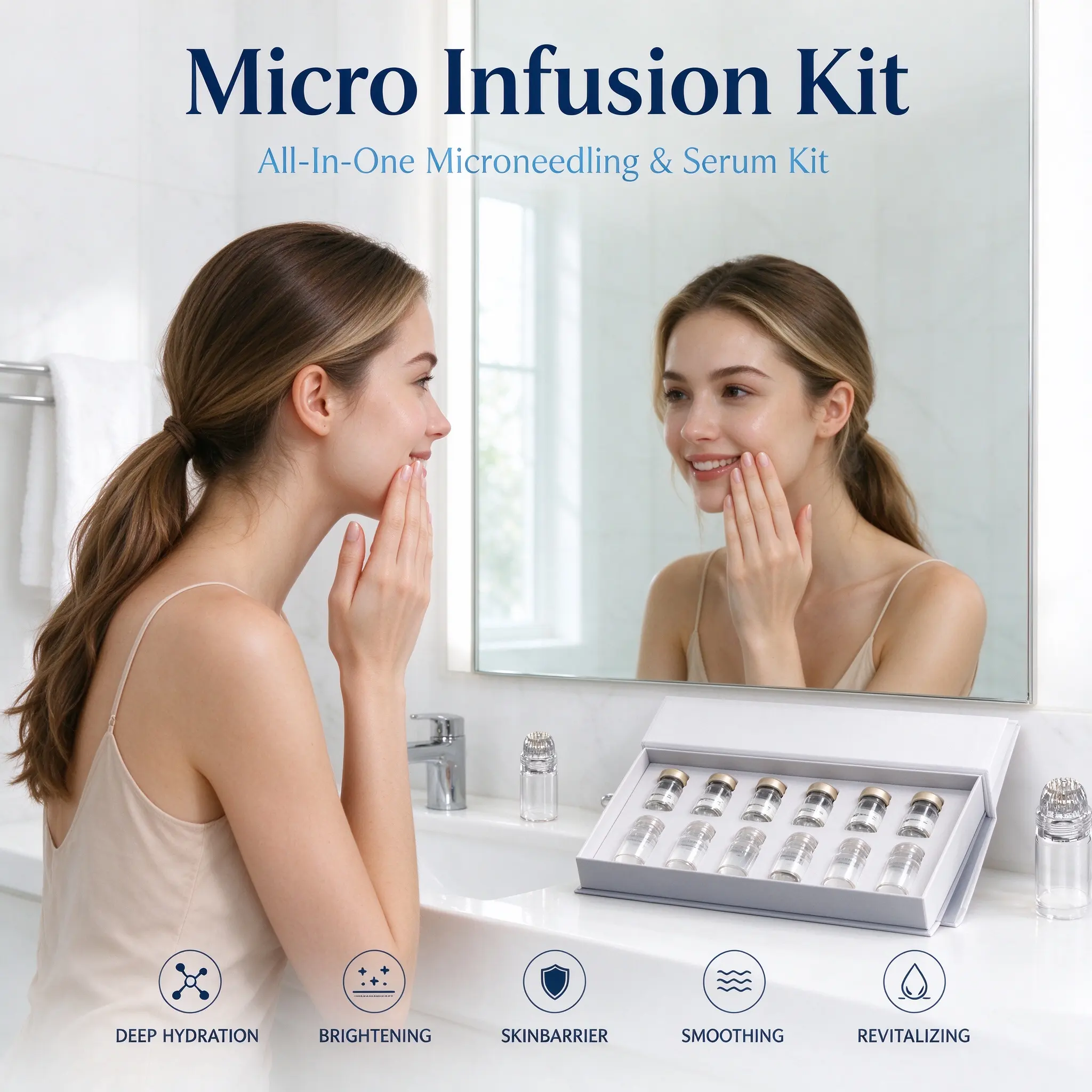 0.25mm 0.5mm 1.0mm 1.5mm Adjustable Micro Derma Infusion Stamp Facial Treatment Hydrating Micro Infusion KitPKR 6,298 off shippingDelivery by 16 DecReorder rate 25%
