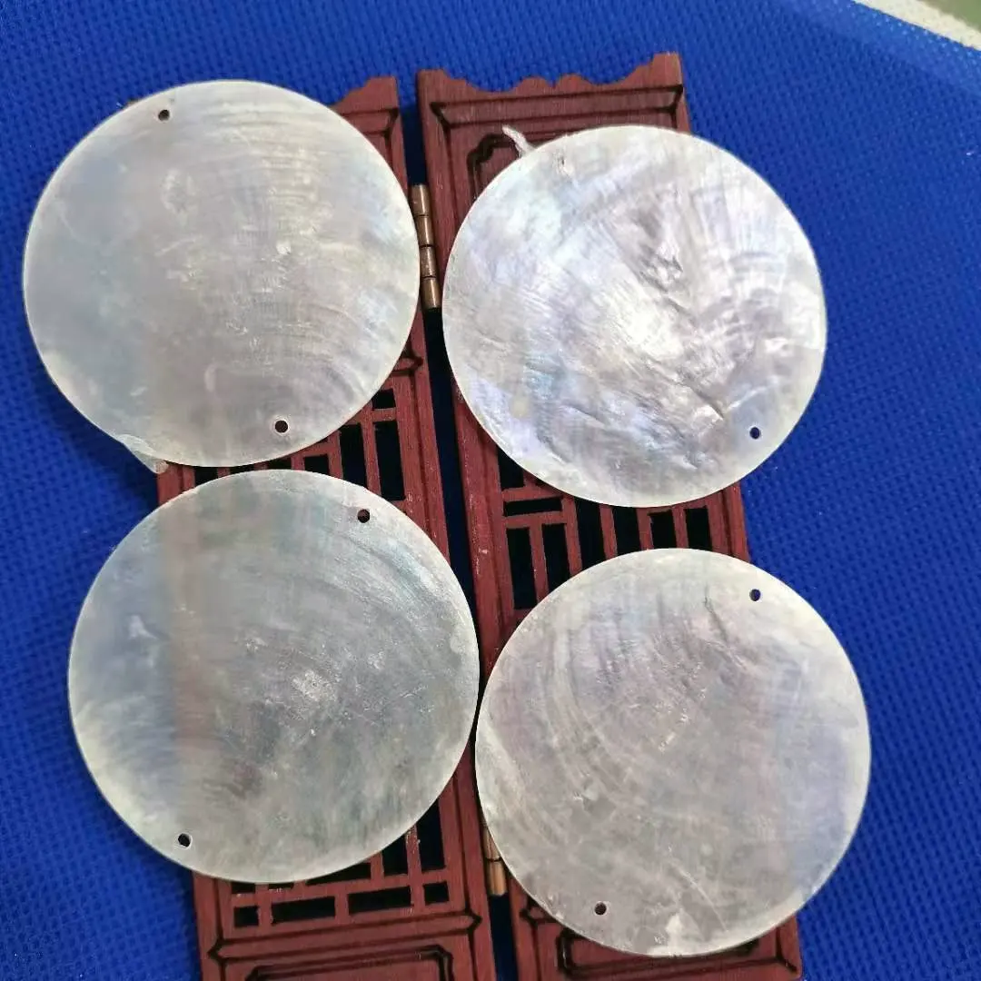 15-80MM Natural Shell Carving Beaded Shell Round Pieces Handmade DIY Jewelry Accessories Hairpin Accessories WholesaleReorder rate 36%