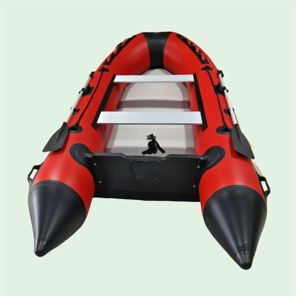2.7m Inflatable Boat with Air Mat Floor for Outdoor FishingReorder rate 16%
