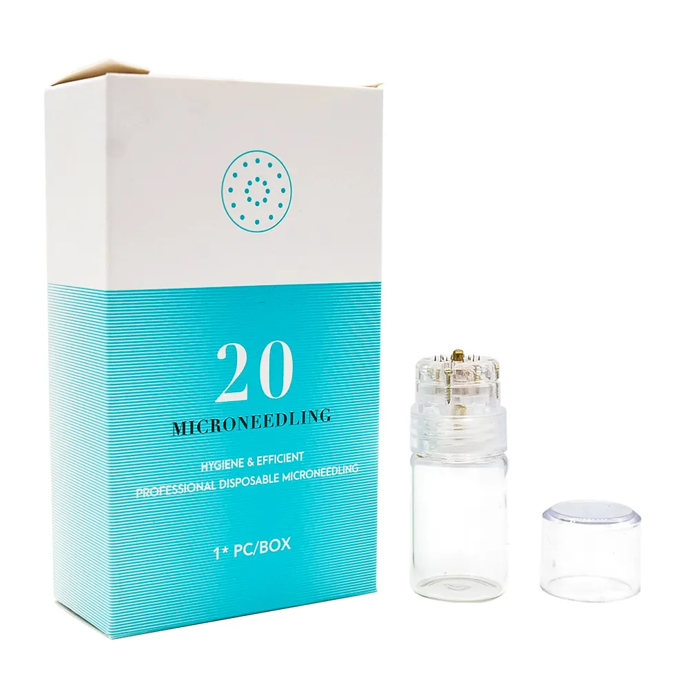 20-Needle Hydra Derma Stamp Moisturizing Micro Needle for Dark Circles Whitening Wrinkle Removal Pigment Removal3-day dispatch