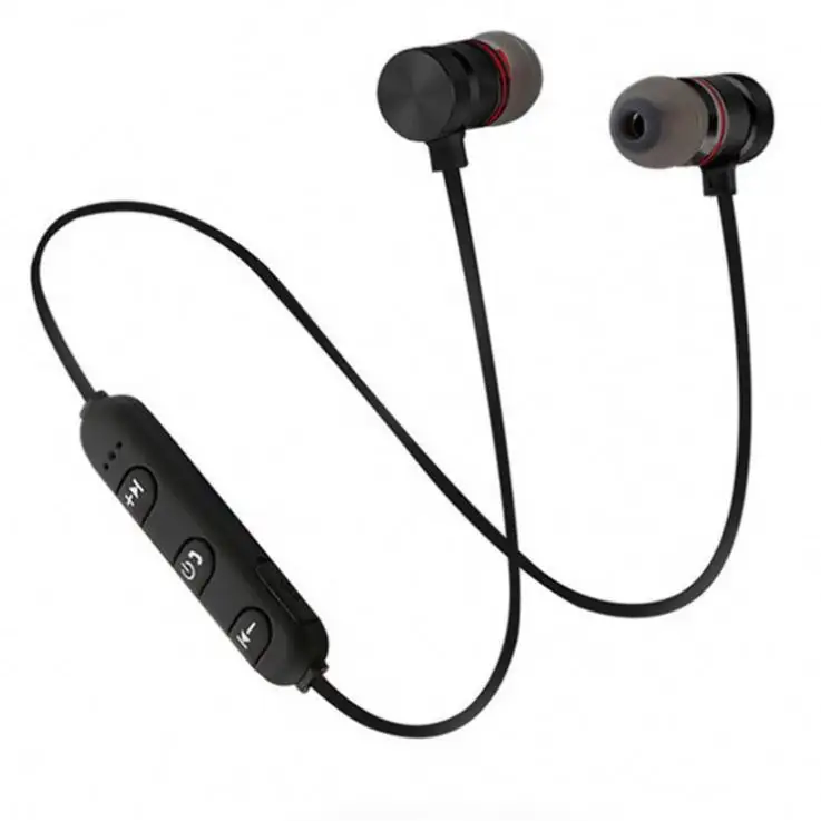 2023 Mobile Phone Accessories 2023 Popular Headphones Magnetic Wireless BT4.2 Earphone M9 XT6 Sport Running Wireless Neckband Headset Hands Free