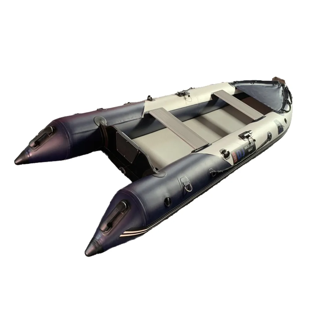 2024 1.2 mm Pvc Inflatable air Rafting Fishing Water Kayak Boat