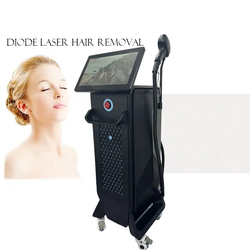 2024 Newest Hot Sales 2400W Laser Hair Removal Ice Triple 3 Wavelength Diode Machine for Hair RemoverReorder rate 63%