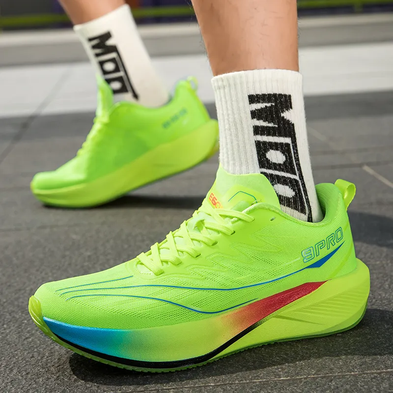 2026 Marathon Racing Lightweight Sports Running Shoes Student Track and Field Competition Outdoor Sneakers Size 33-44PKR 6,298 off shippingDelivery by 23 Dec