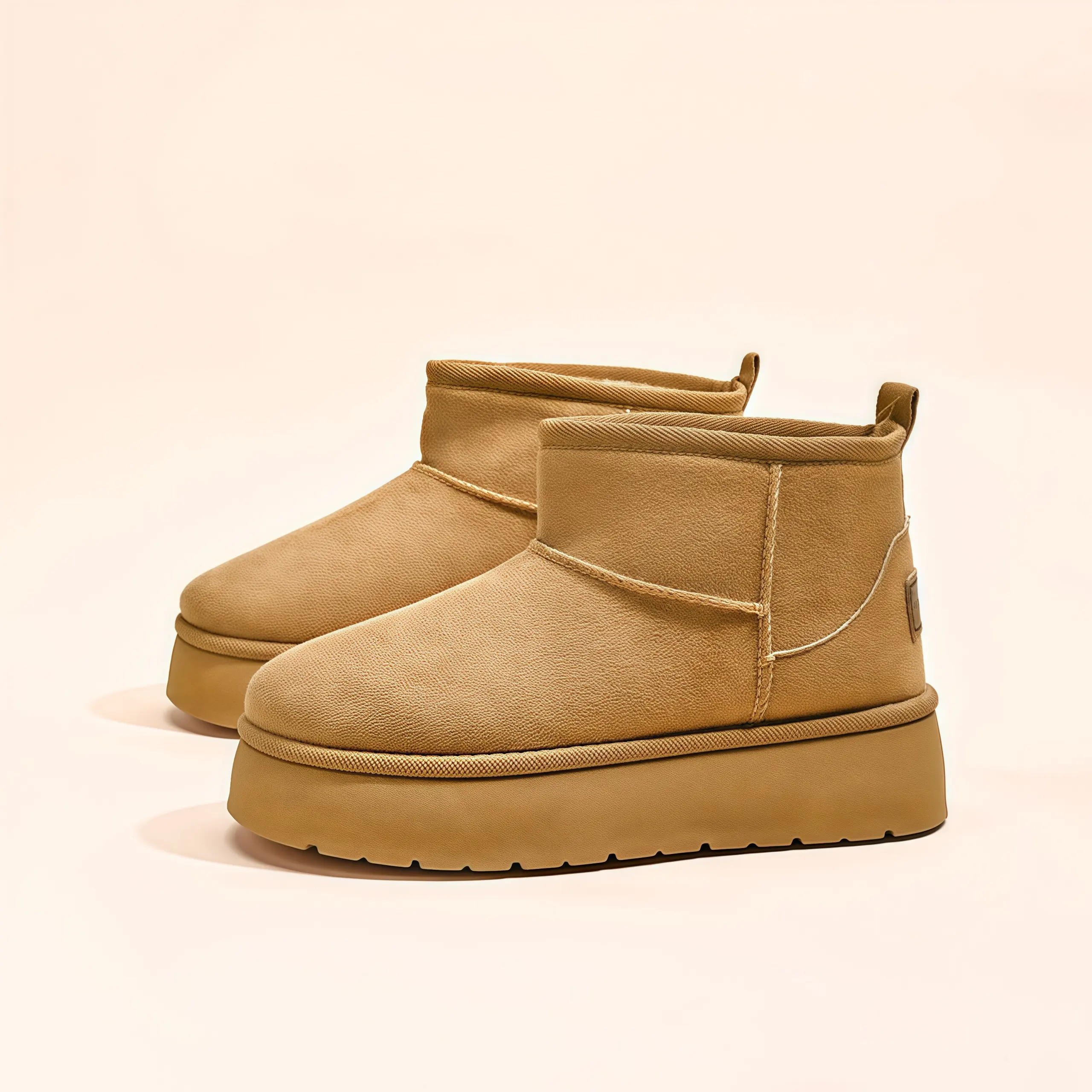 2026 New Design Winter Snow Boots Are Made of High-quality Leather and Are Suitable for Both Casual and Snowy Weather.PKR 6,298 off shippingDelivery by 23 DecReorder rate 33%