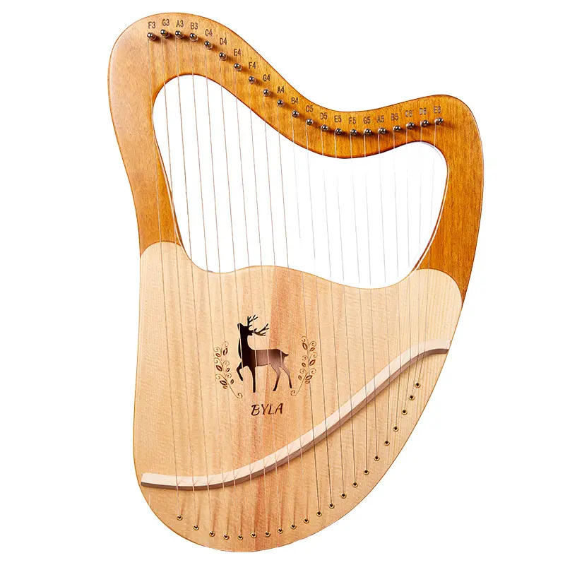 21-string Lyre 27-string Lyre Harp Professional 24-string Lira for Beginners Small Konghou Portable Musical InstrumentReorder rate 19%