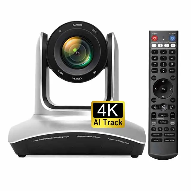 4K 20X Zoom PTZ Camera 4-Mic Array USB/HDMI/IP Output Sony 8.5MP Sensor Auto Tracking for Video Conference & Live StreamingPKR 6,298 off shippingDelivery by 23 DecReorder rate 25%