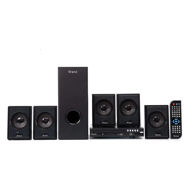 5.1CH Surround Sound Home Theatre System Blu-ray Player with EVD Karaoke Function and Microphone