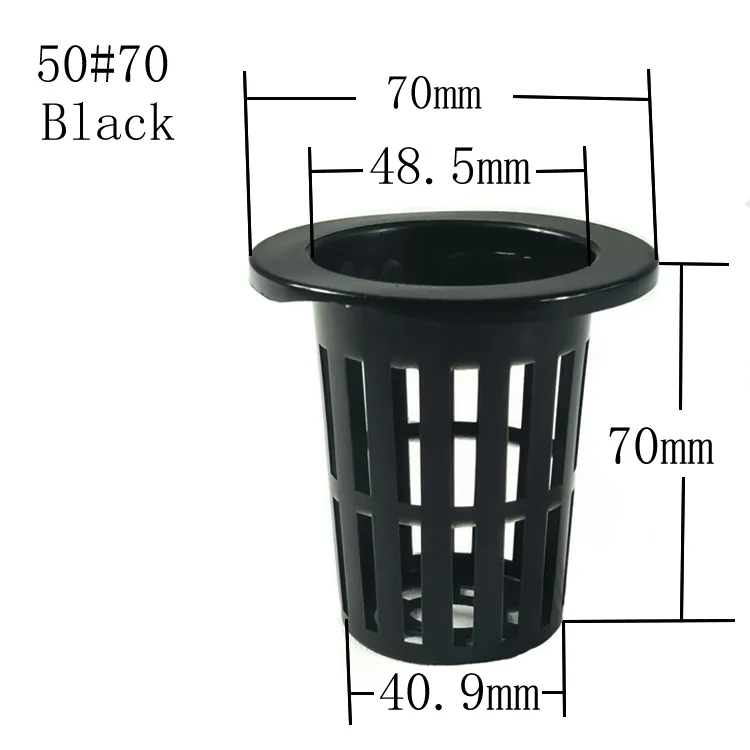50#70 Vertical Garden Hydroponic Agriculture Microgreen Indoor Grow Greenhouse Plant Pots Plastic Net Pot MeshPKR 6,298 off shippingDelivery by 16 Dec