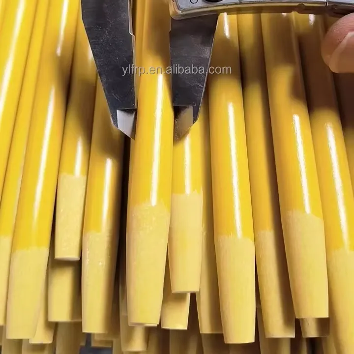 5mm 6mm 7mm 9mm 10mm 11mm 18mm Fiberglass Tree Stakes Electric Fence Poles Growing Plant Support Sticks Cutting Service