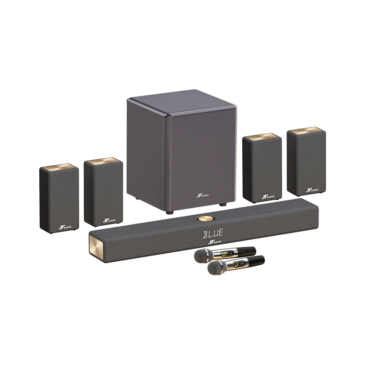 7.1CH Surround Sound Systems Home Theater System - 420 Watts Peak Power 8" Subwoofer Full Wireless Stereo Speakers Strong BassPKR 6,298 off shippingDelivery by 16 Dec