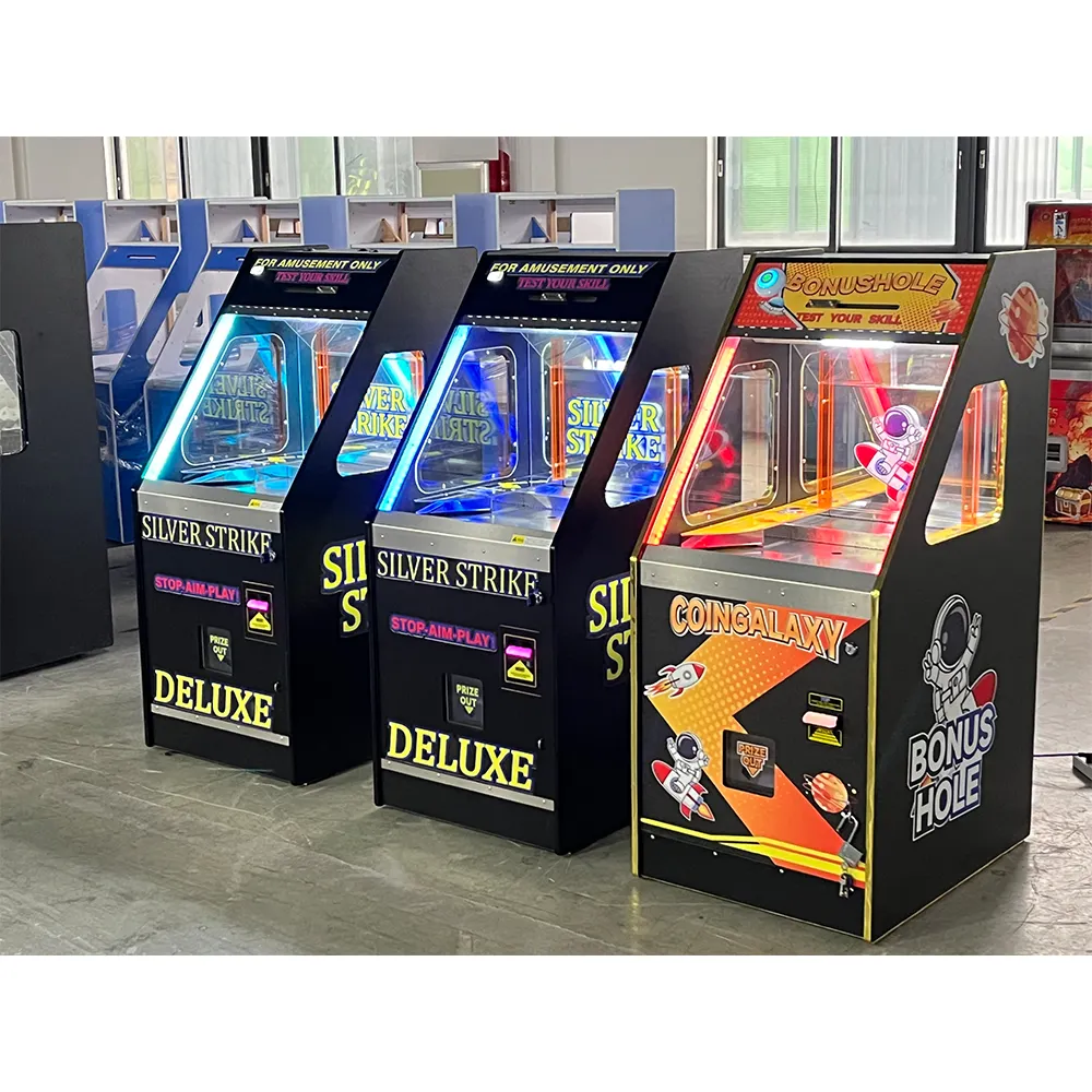 7 Star OEM Bonus Hole Quarter Machine Coin Operated Quarter Pusher Arcade Game Built In Bill Acceptor&bill Changer