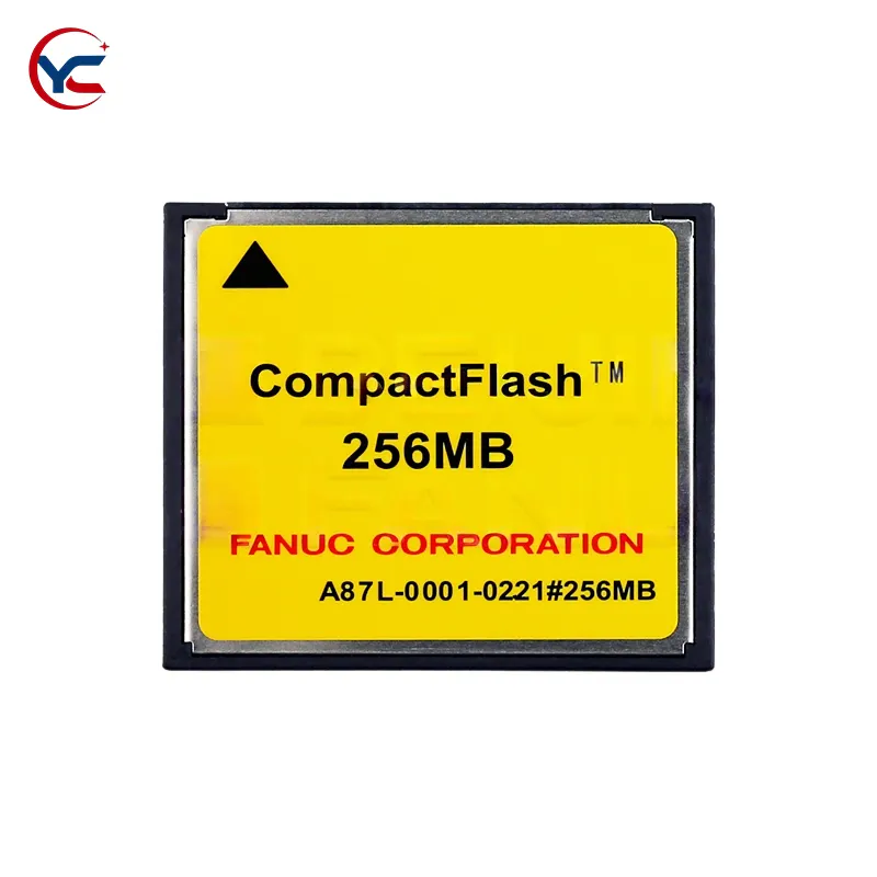 A87L-0001-0221#256MB Genuine New FANUC 256MB CF Card Industrial System Storage Card for CNC Controller Program Restoration.