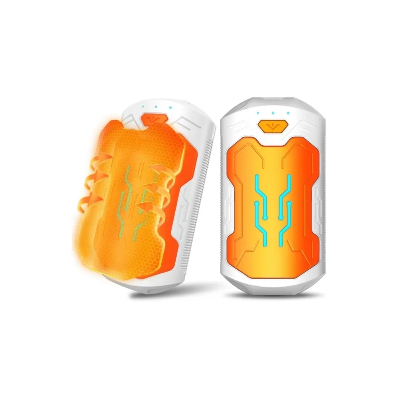Aaoyun OEM Two Pack Hand Warmer ultra Thin Rechargeable Electric Mini Portable Hand Warmer Arm Warmers