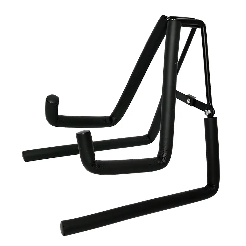 Acoustic Electric Guitar Stand Floor-standing Vertical Rack Accessory for Bass Ukulele Folding Design Musical Instrument StandsReorder rate 16%