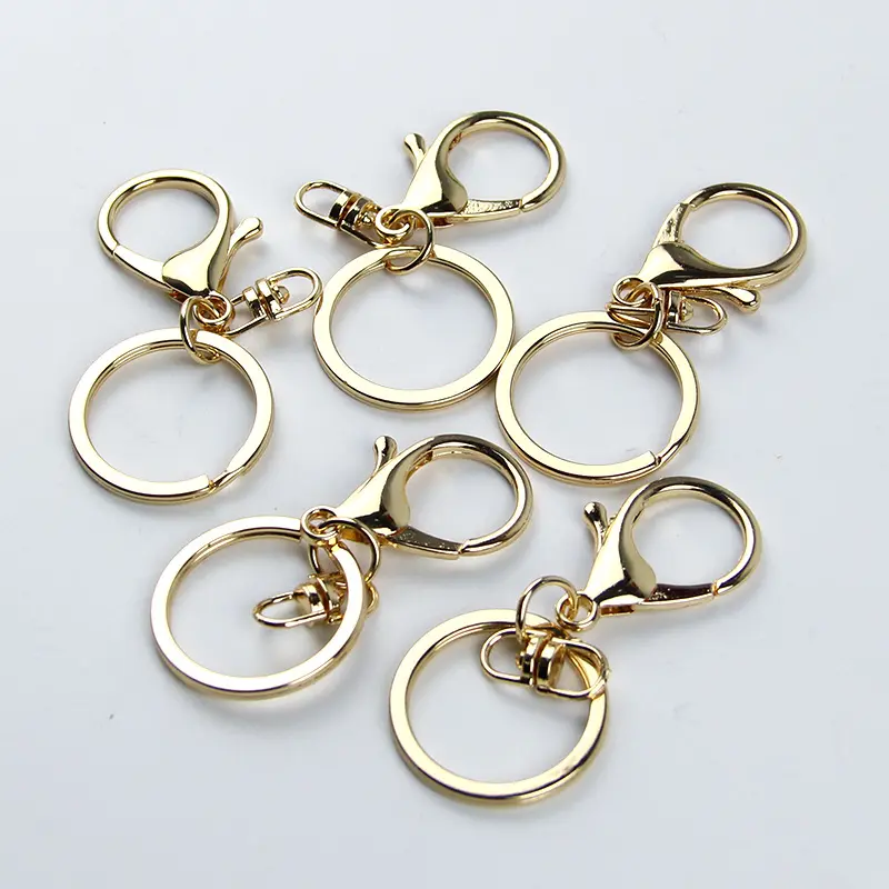 Alloy DIY Homemade Key Pendant Keychain Accessories Jump Rings Split Rings Jewelry Findings Components Nickel/Gold/Chrome PlatedPKR 6,298 off shipping180-day lowest pricesDelivery by 11 Dec