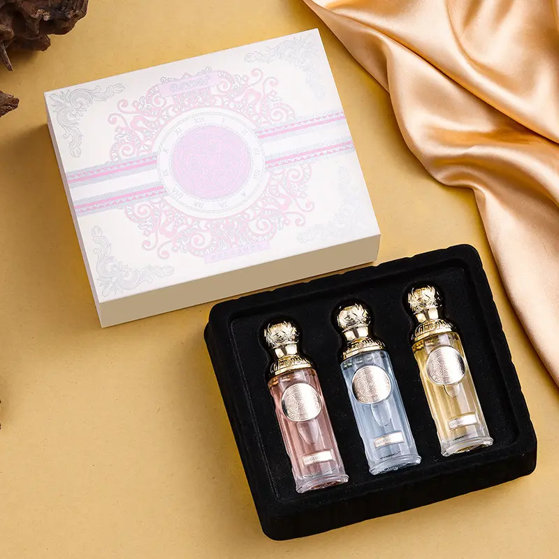 Arabian Parfum Trio Unisex Long-Lasting Floral Orchid Clove Oil Fragrance Regular Size Gift Set 25ml Three-Piece Set180-day lowest prices