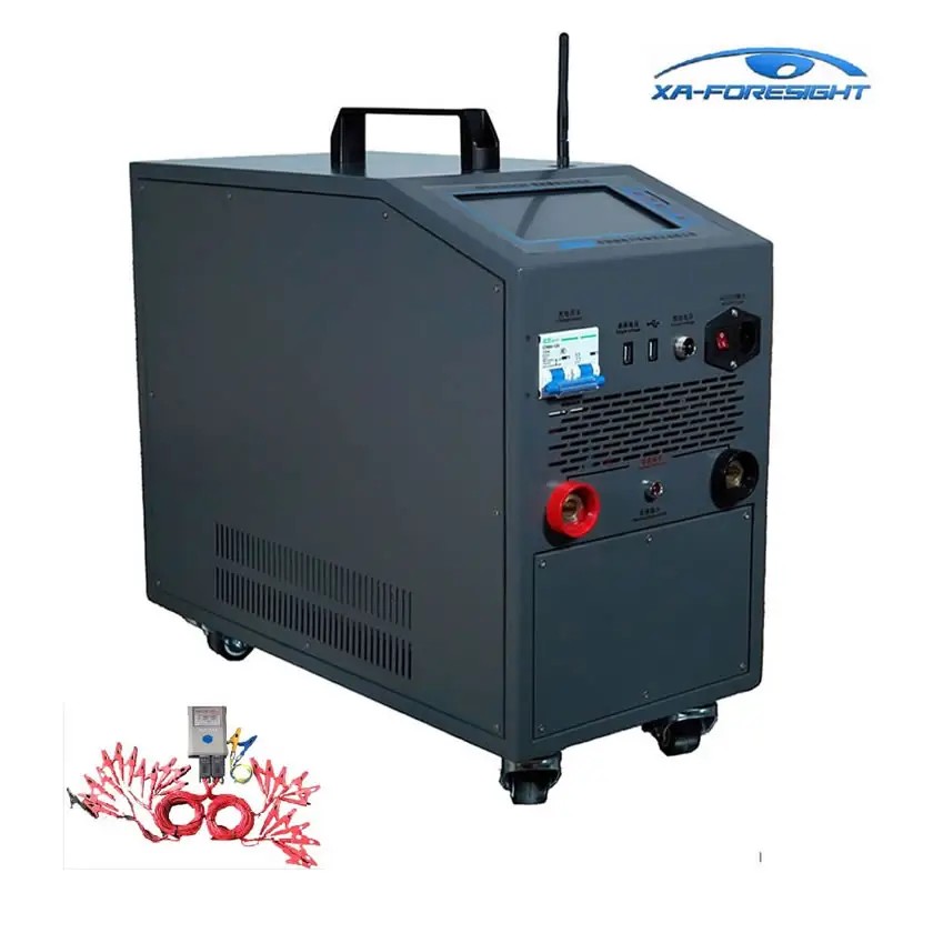 Battery Maintenance 48v Battery Pack Load Current 500A Data Management Software Battery Load Bank
