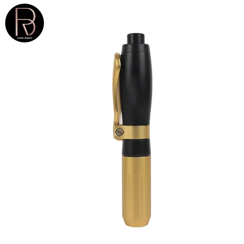 Black Gold Needle Free Hyaluronic Acid Pen 0.3ml 0.5ml 2 in 1 Conversion Head Dermal Filler Injector for Lip Lifting Salon UsePKR 6,298 off shippingDelivery by 06 NovReorder rate 20%