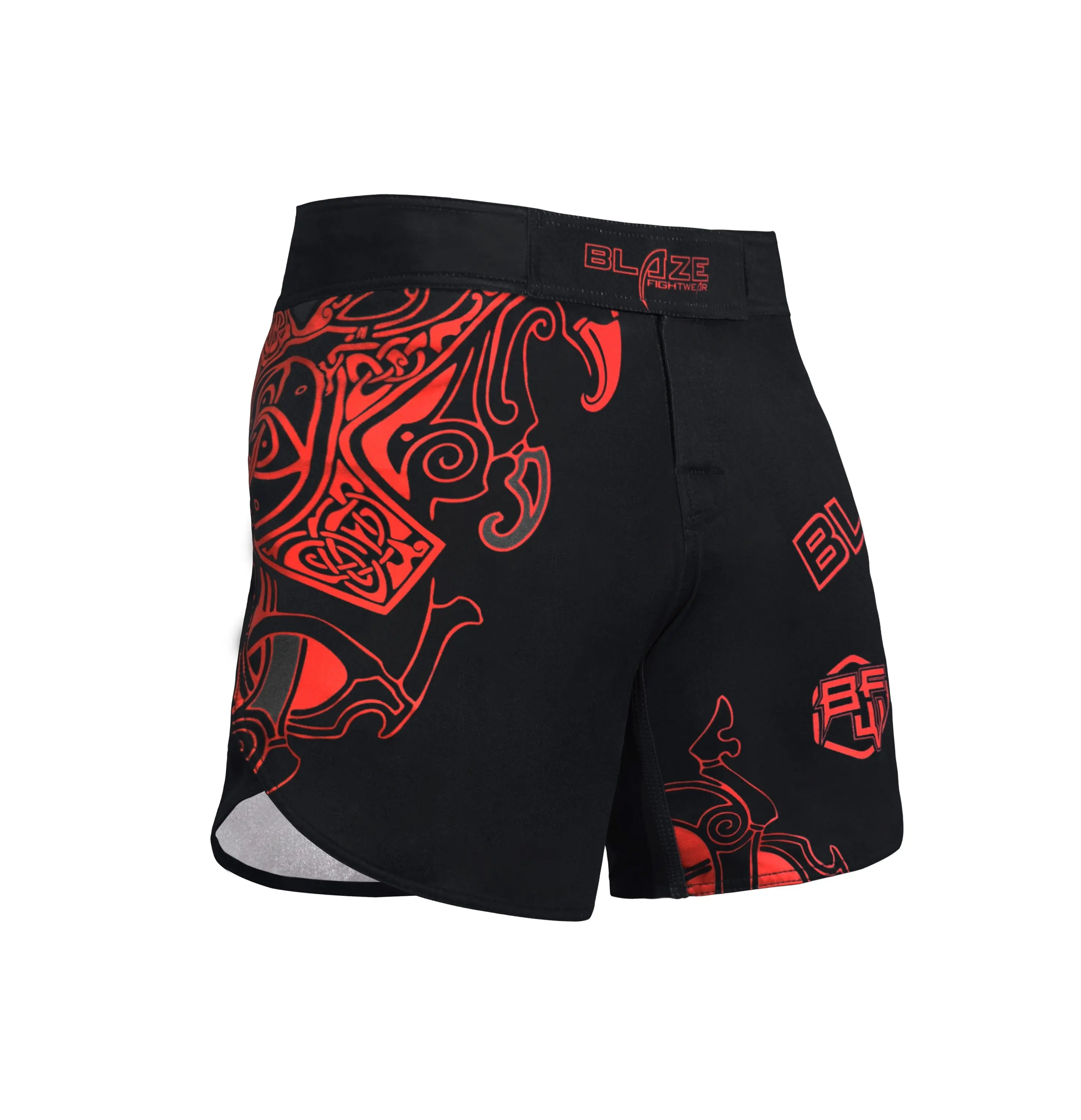 Blaze Fight Wear Customized MMA Fight Shorts Training Shorts Bjj Sublimation Shorts bjj giReorder rate 23%