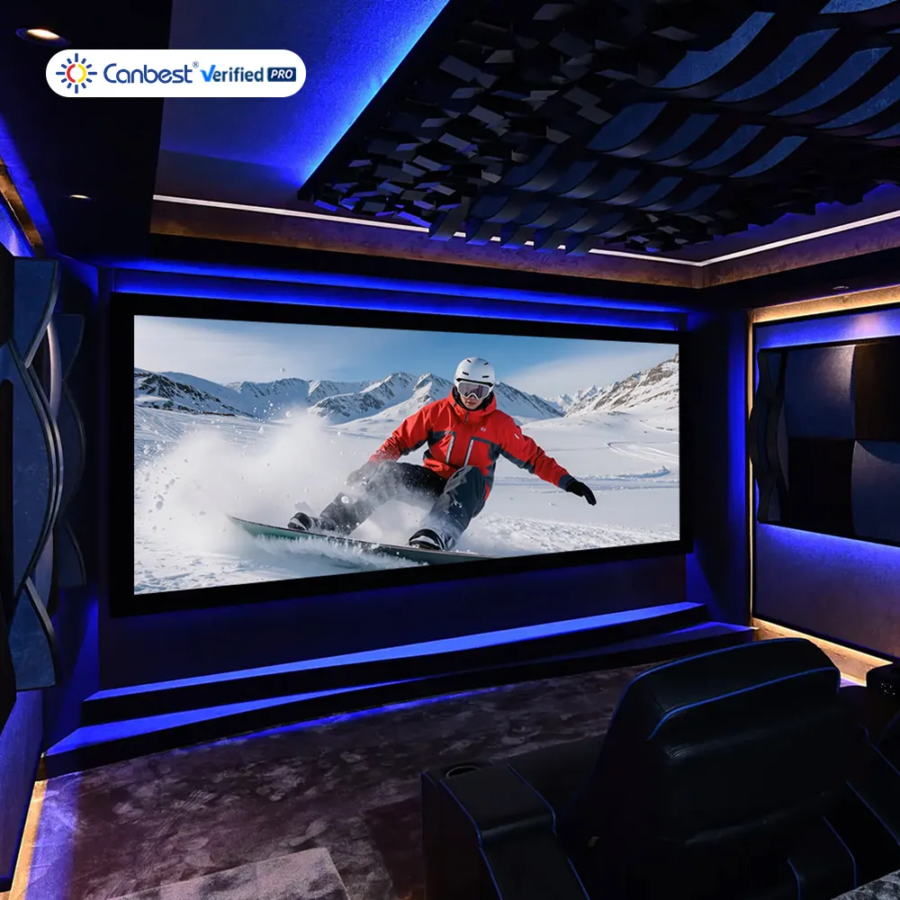 certified Canbest 5G Ready COB Micro LED Display 8K Indoor Video Wall P0.78 P0.9 P1.2 P1.5 for Home Theater Cinema HDR Visual SystemReorder rate 21%
