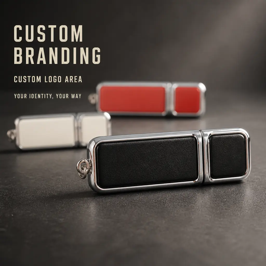 certified China Manufacturer Leather Usb Stick Custom logo Business Corporate Gifts Cles Usb 2.0 4Gb 8Gb 16Gb 32Gb 64 Gb Usb DeviceReorder rate 21%