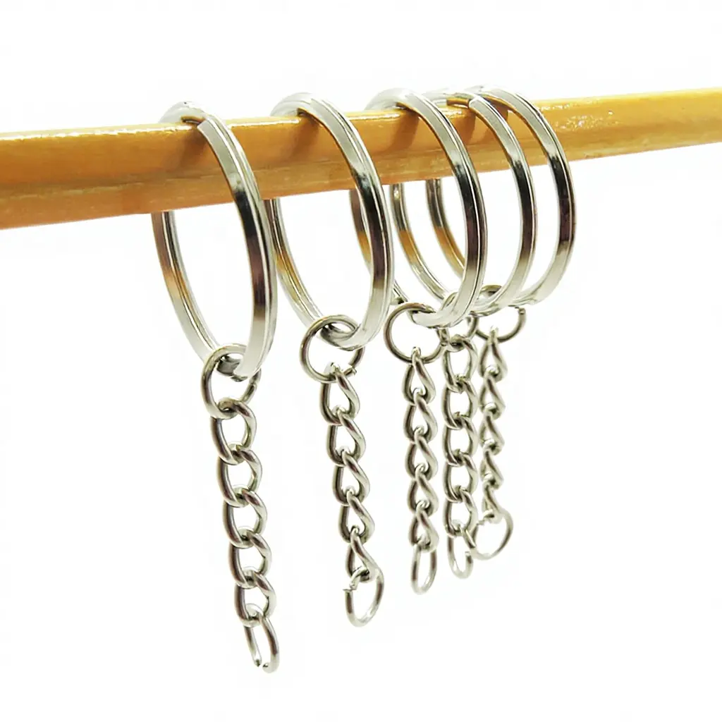 certified YIWANG Metal 1.5x25MM Silver DIY Split Keychain Ring Parts with Open Jump Ring for Carrying KeysPKR 6,298 off shipping180-day lowest pricesDelivery by 23 Dec