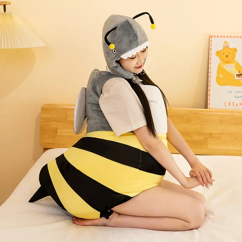 certified2026 New Creative Performances Super Soft Plush Bee Costume for Birthday Party Accessories Cross Border Factory SupplyPKR 6,298 off shippingDelivery by 16 DecReorder rate 36%