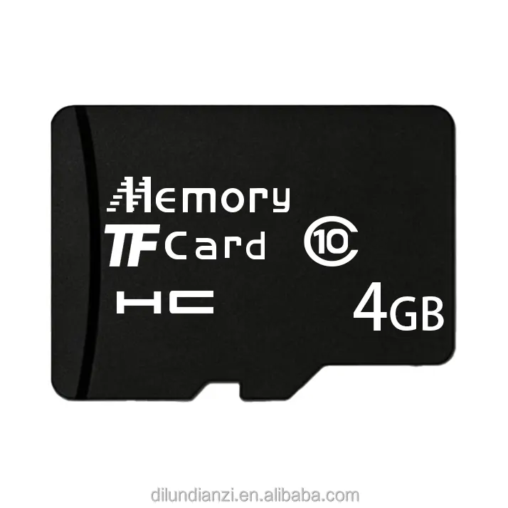 certified4GB Micro SDHC Card Class 10 U1 UHS-I TF Memory Card OEM Printing Service for WiFi Dash Camera Bulk Carton PackingReorder rate 20%